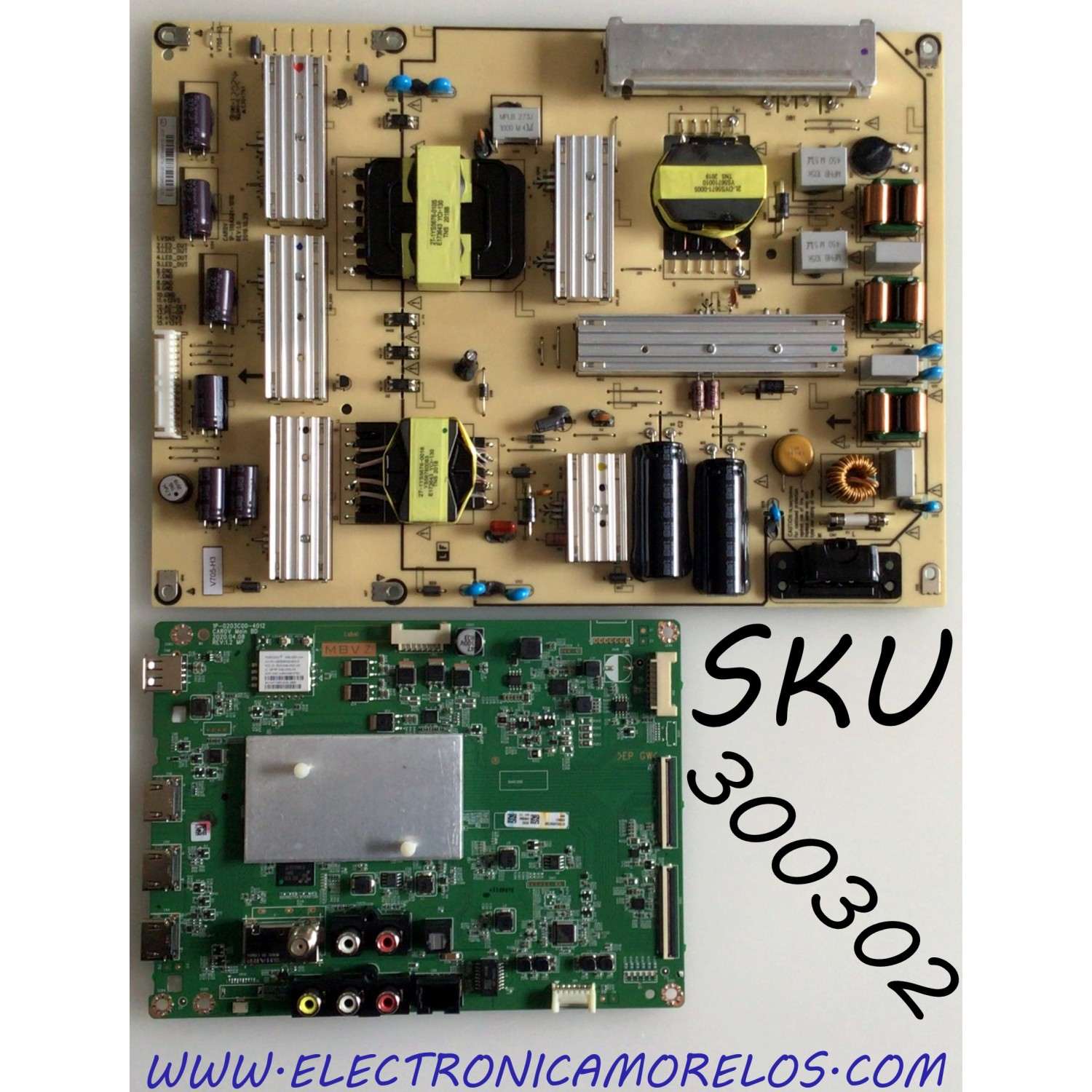 KIT DE TARJETAS PARA TV VIZIO / MAIN 0170CAR0V100 / Y8389322D / 1P-0203C00-4012 / 0170CAR0V100 322 / FUENTE 09-70CAR0V0-00 / 1P-119AX01-1010 / PANEL'S SD700DUS-5  / DISPLAY FP695R3HC020 / MODELOS V705-H3 / V705-H13 / V705-H13 LFTRZON / V705-H13 LFTRZOLW